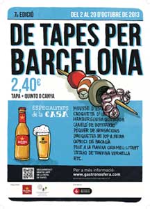 De tapes Per Barcelona 2013