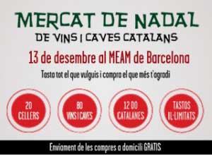 mercat de nadal de vins i caves catalans 2014