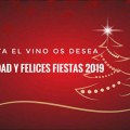Feliz navidad 2019 nos gusta el vino